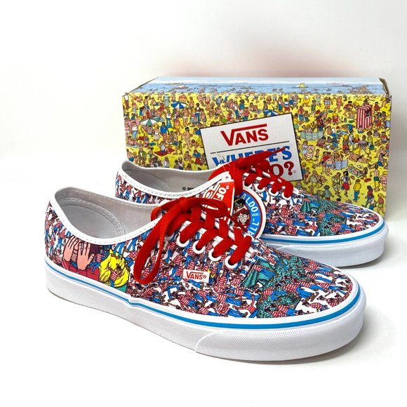 Vans Other - 💖MEGA SALE💖VANS Where's Waldo Addition Authentic Textile Mens Size VN0A348A3RZ
